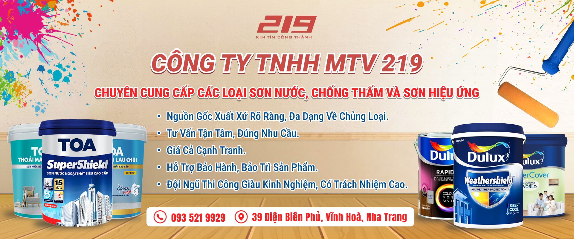 CÔNG TY TNHH MTV 219